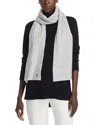 Polo Ralph Lauren Wool & Cashmere Classic Scarf In Soft Gray