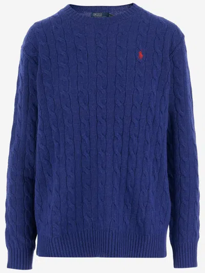 Polo Ralph Lauren Wool And Cashmere Logo Sweater