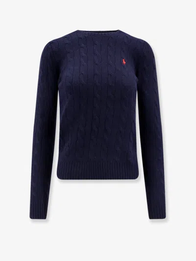 Polo Ralph Lauren Wool And Cashmere Sweater In Blue