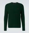 Polo Ralph Lauren Ralph Lauren Forest Green Wool Sweater In Moss Agate