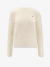 Polo Ralph Lauren Wool And Cashmere Sweater In White