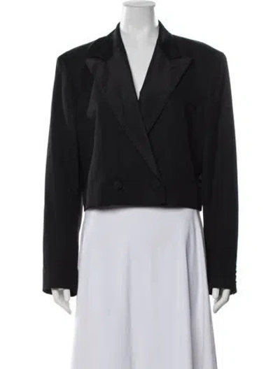 Pre-owned Polo Ralph Lauren Wool Blazer In Black