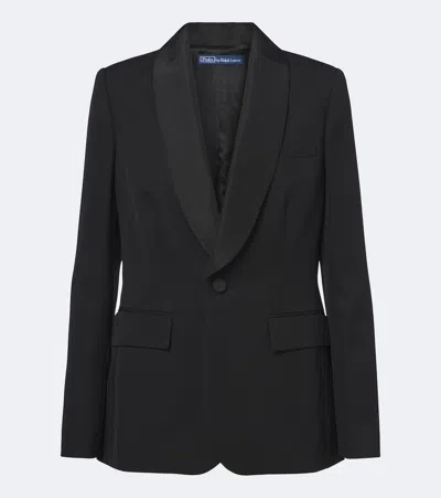 Polo Ralph Lauren Wool Blazer In Black