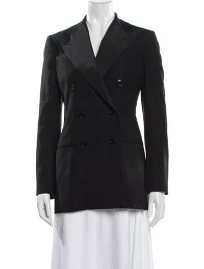 Pre-owned Polo Ralph Lauren Wool Blazer In Blue