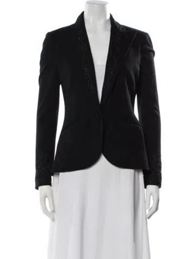 Pre-owned Polo Ralph Lauren Wool Blazer In Blue