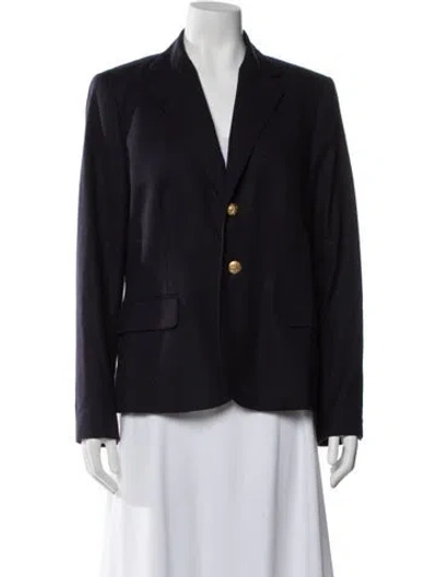 Pre-owned Polo Ralph Lauren Wool Blazer In Blue