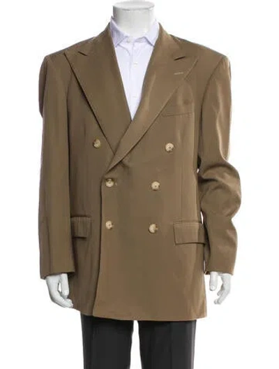Pre-owned Polo Ralph Lauren Wool Blazer In Brown