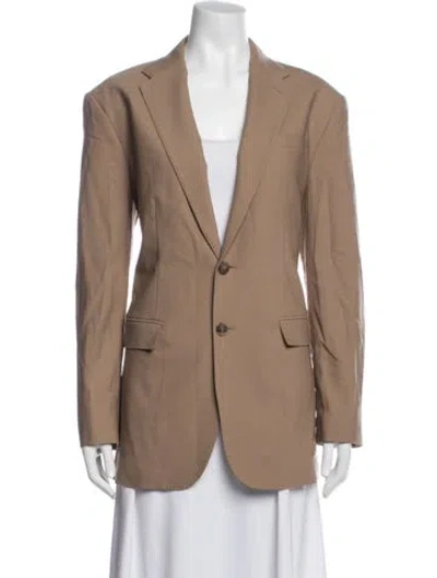 Pre-owned Polo Ralph Lauren Wool Blazer In Brown