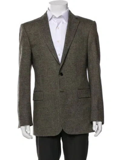 Pre-owned Polo Ralph Lauren Wool Blazer In Gray