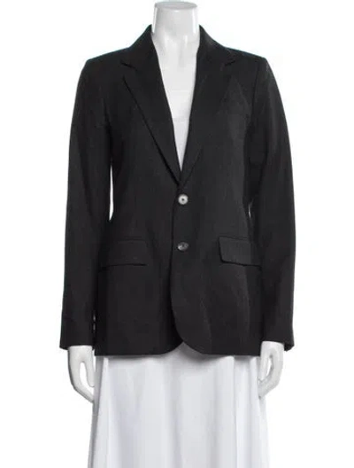Pre-owned Polo Ralph Lauren Wool Blazer In Grey