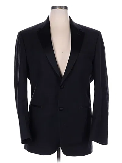 Pre-owned Polo Ralph Lauren Wool Blazer Jacket In Black