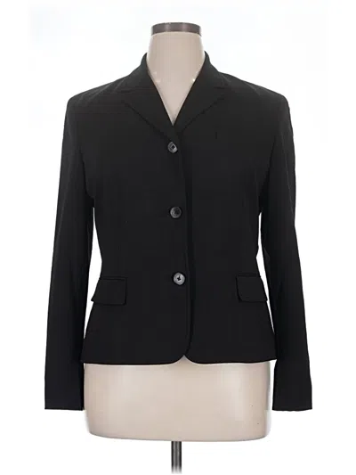 Pre-owned Polo Ralph Lauren Wool Blazer Jacket In Black