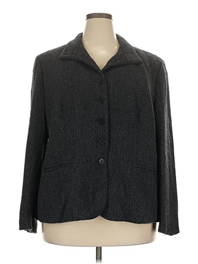 Pre-owned Polo Ralph Lauren Wool Blazer Jacket In Gray