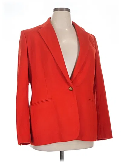 Polo Ralph Lauren Wool Blazer Jacket In Red