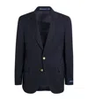 Polo Ralph Lauren Wool Blazer In Navy