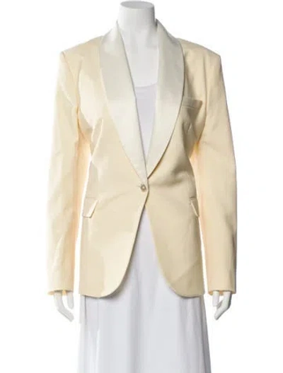 Pre-owned Polo Ralph Lauren Wool Blazer In Neutral