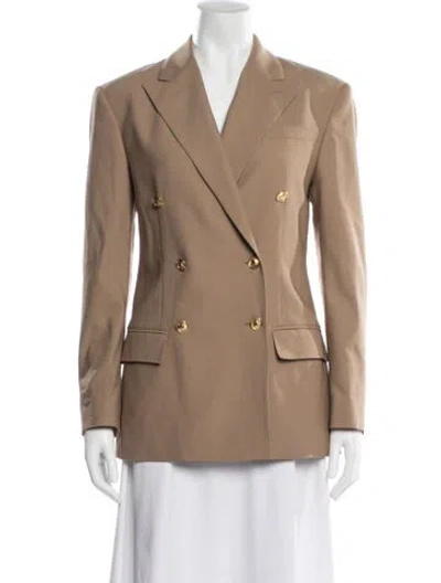 Pre-owned Polo Ralph Lauren Wool Blazer In Neutral