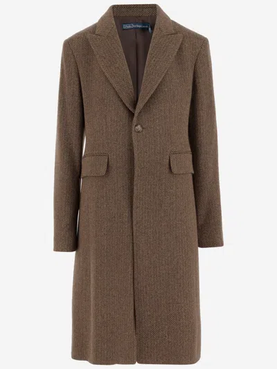 POLO RALPH LAUREN WOOL-BLEND COAT