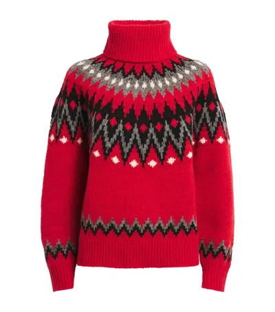 POLO RALPH LAUREN WOOL-BLEND FAIR ISLE SWEATER