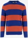 POLO RALPH LAUREN POLO RALPH LAUREN WOOL BLEND PULLOVER WITH STRIPED PATTERN