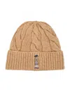 Polo Ralph Lauren Wool-blend Polo Bear Beanie In Brown