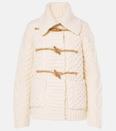 Polo Ralph Lauren Wool Cardigan In White