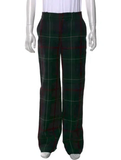 Pre-owned Polo Ralph Lauren Wool Cargo Pants In Black