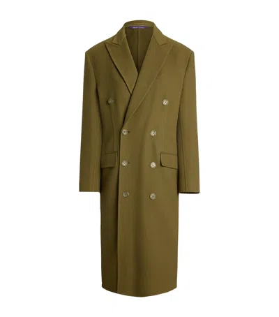 Polo Ralph Lauren Wool-cashmere Adalaide Coat In Green