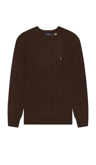 Polo Ralph Lauren Sweater In Brown