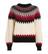 Polo Ralph Lauren Wool-cashmere Fair Isle Sweater In White
