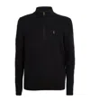 Polo Ralph Lauren Wool And Cashmere Cable Knit Jumper In Black