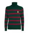 POLO RALPH LAUREN WOOL-CASHMERE ROLLNECK SWEATER