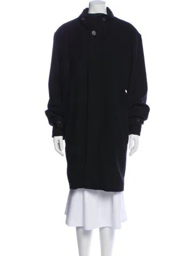 Pre-owned Polo Ralph Lauren Wool Coat In Black