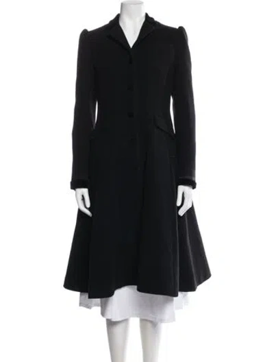 Pre-owned Polo Ralph Lauren Wool Coat In Black