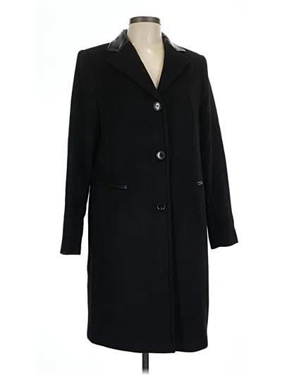 Pre-owned Polo Ralph Lauren Wool Coat In Black