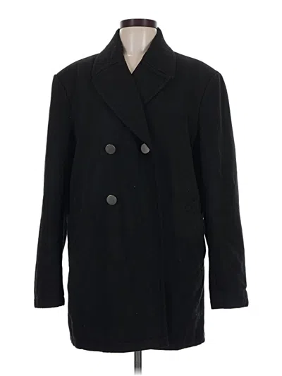 Pre-owned Polo Ralph Lauren Wool Coat In Black
