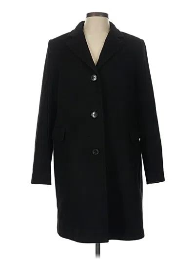 Pre-owned Polo Ralph Lauren Wool Coat In Black