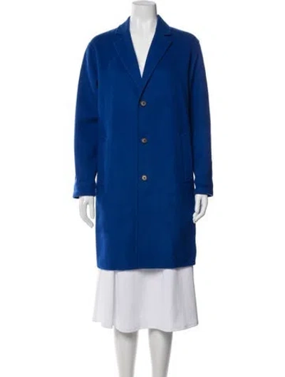 Pre-owned Polo Ralph Lauren Wool Coat In Blue