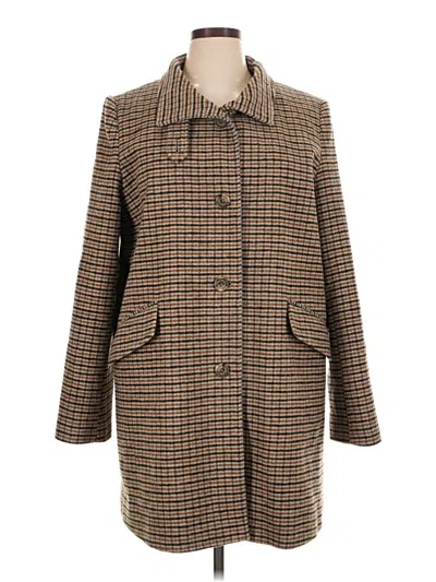 Pre-owned Polo Ralph Lauren Wool Coat In Brown