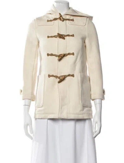 Pre-owned Polo Ralph Lauren Wool Coat In Neutral