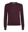 Polo Ralph Lauren Wool Crew-neck Sweater In Black