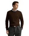 Polo Ralph Lauren Wool Crewneck Sweater In Brown