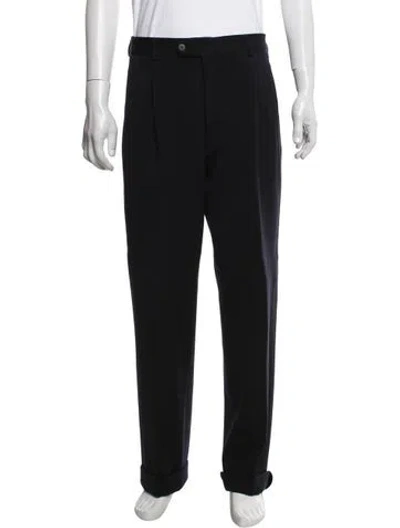 Pre-owned Polo Ralph Lauren Wool Dress Pants In Grey