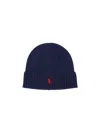 Polo Ralph Lauren Woolen Beanie Hat In Blue