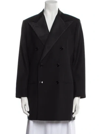 Pre-owned Polo Ralph Lauren Wool Jacket In Black