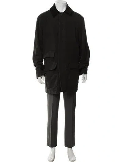 Pre-owned Polo Ralph Lauren Wool Jacket In Black
