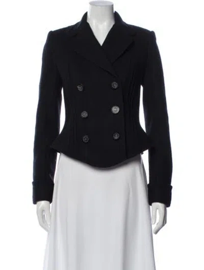 Pre-owned Polo Ralph Lauren Wool Jacket In Blue