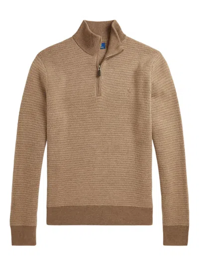Polo Ralph Lauren Wool Jumper In Neutral