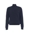 Polo Ralph Lauren Mens Blue Embroidered-logo Long-sleeve Cotton-jersey Sweatshirt Xxl In Blue