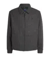 Polo Ralph Lauren Langdon Wool Twill Jacket In Gray